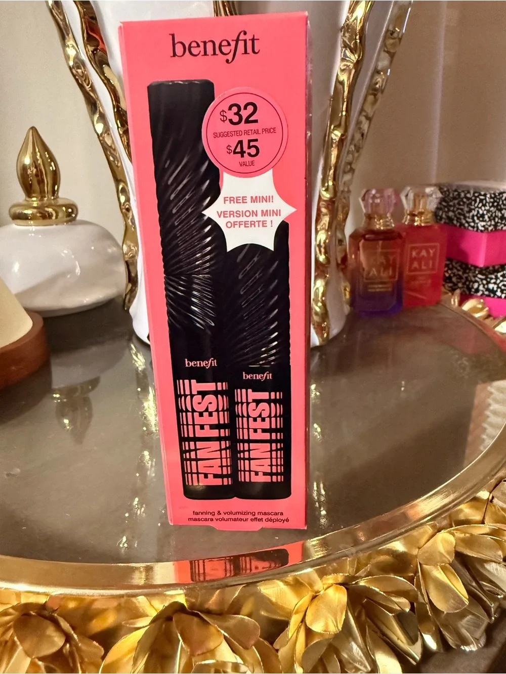 Benefit Fan Fest Mascara Duo $45 Value - Hyper Black